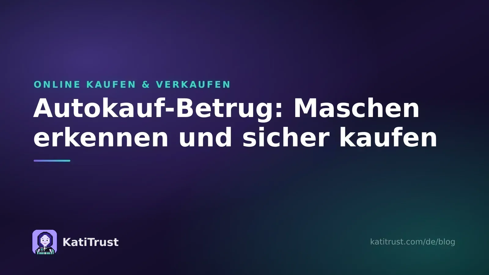 Titelbild: Autokauf-Betrug, Maschen erkennen und sicher kaufen