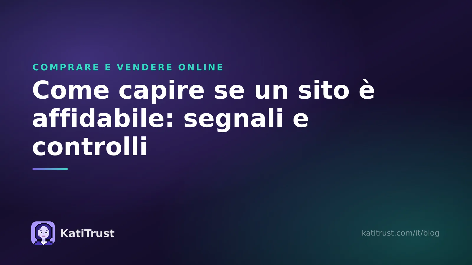 Copertina: come capire se un sito è affidabile, segnali d'allarme e controlli gratuiti