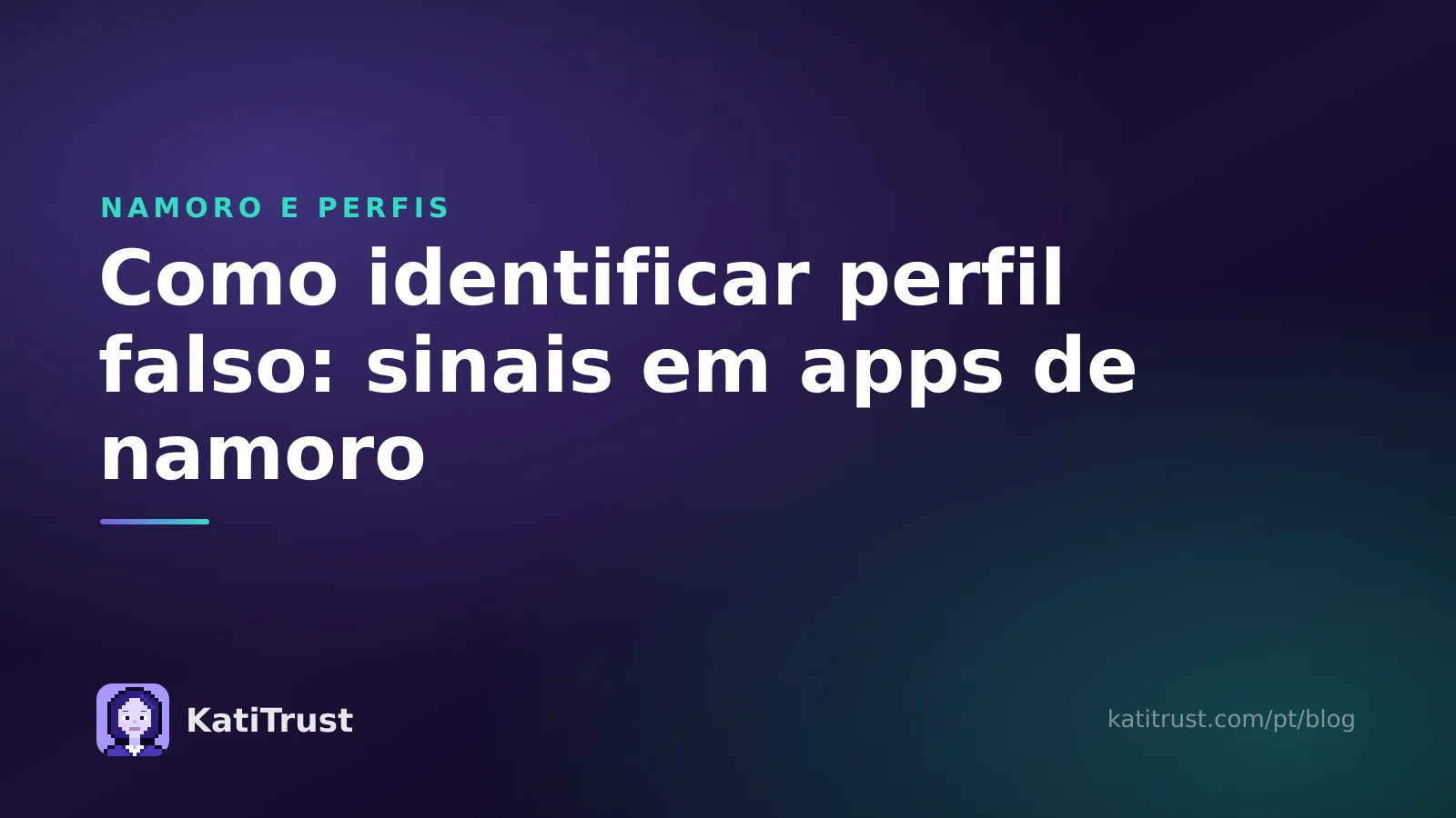 Imagem de capa: como identificar perfil falso, com sinais de alerta e checagens