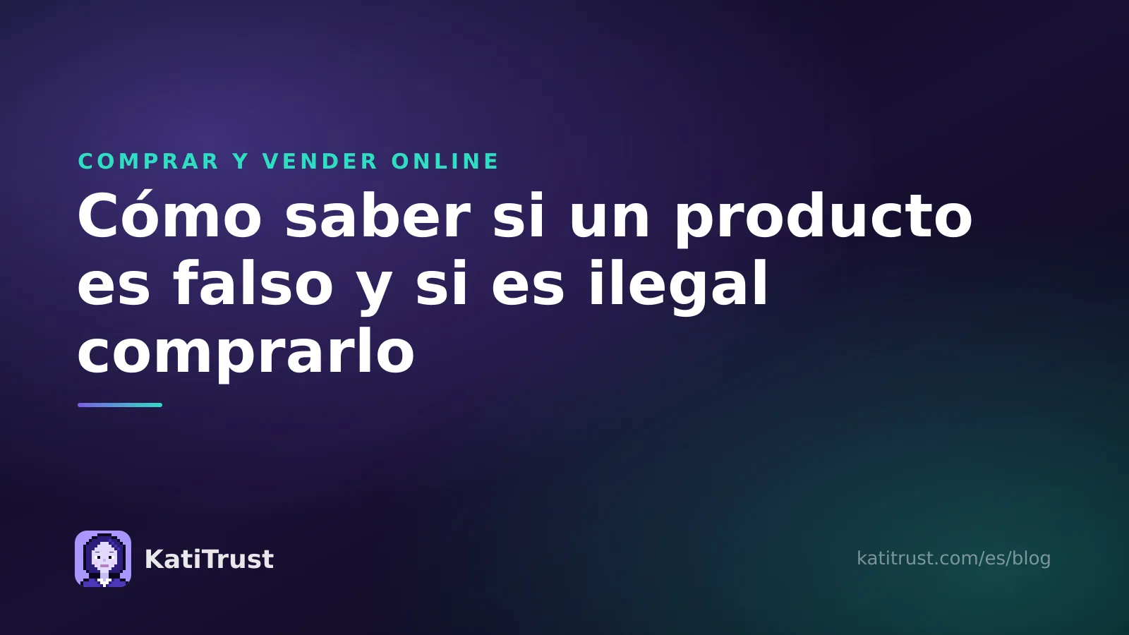 Imagen de portada: cómo saber si un producto es falso, señales de alerta y legalidad en España