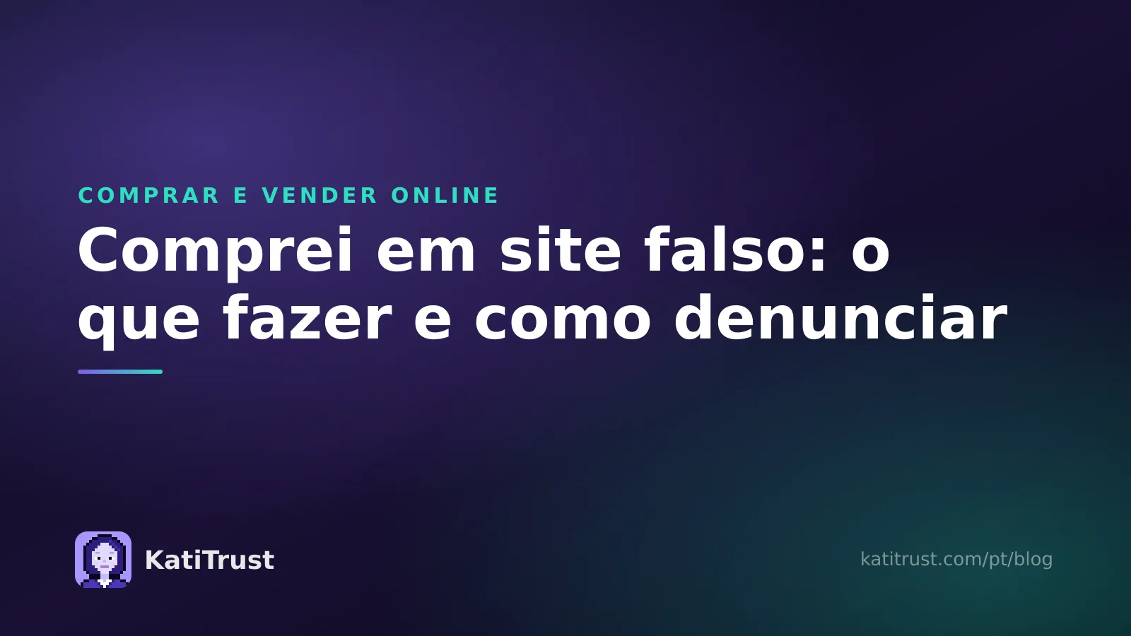 Capa: comprei em site falso, o que fazer para tentar recuperar o dinheiro e denunciar o site