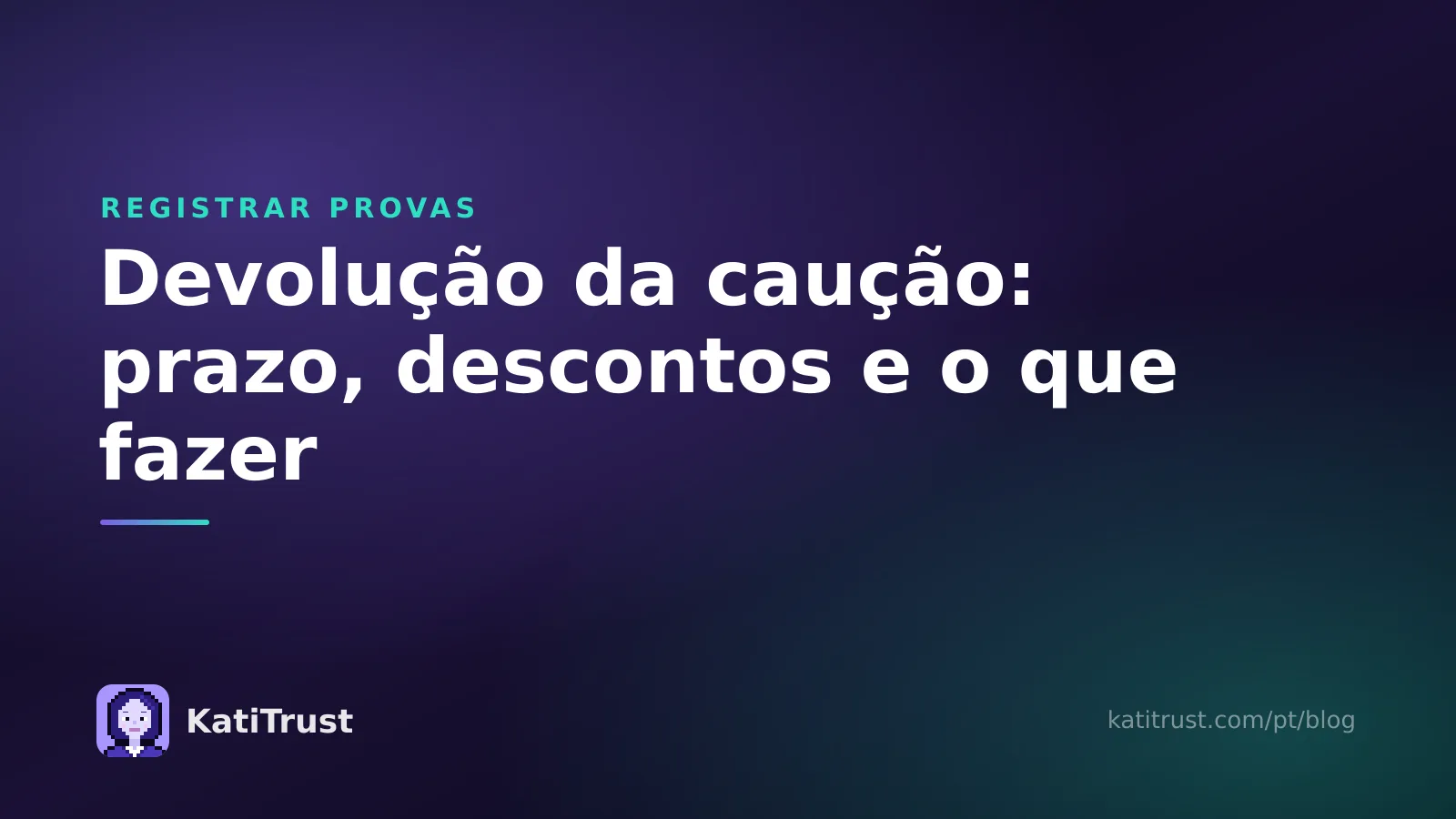 Capa: devolução da caução do aluguel, prazo, descontos permitidos e o que fazer