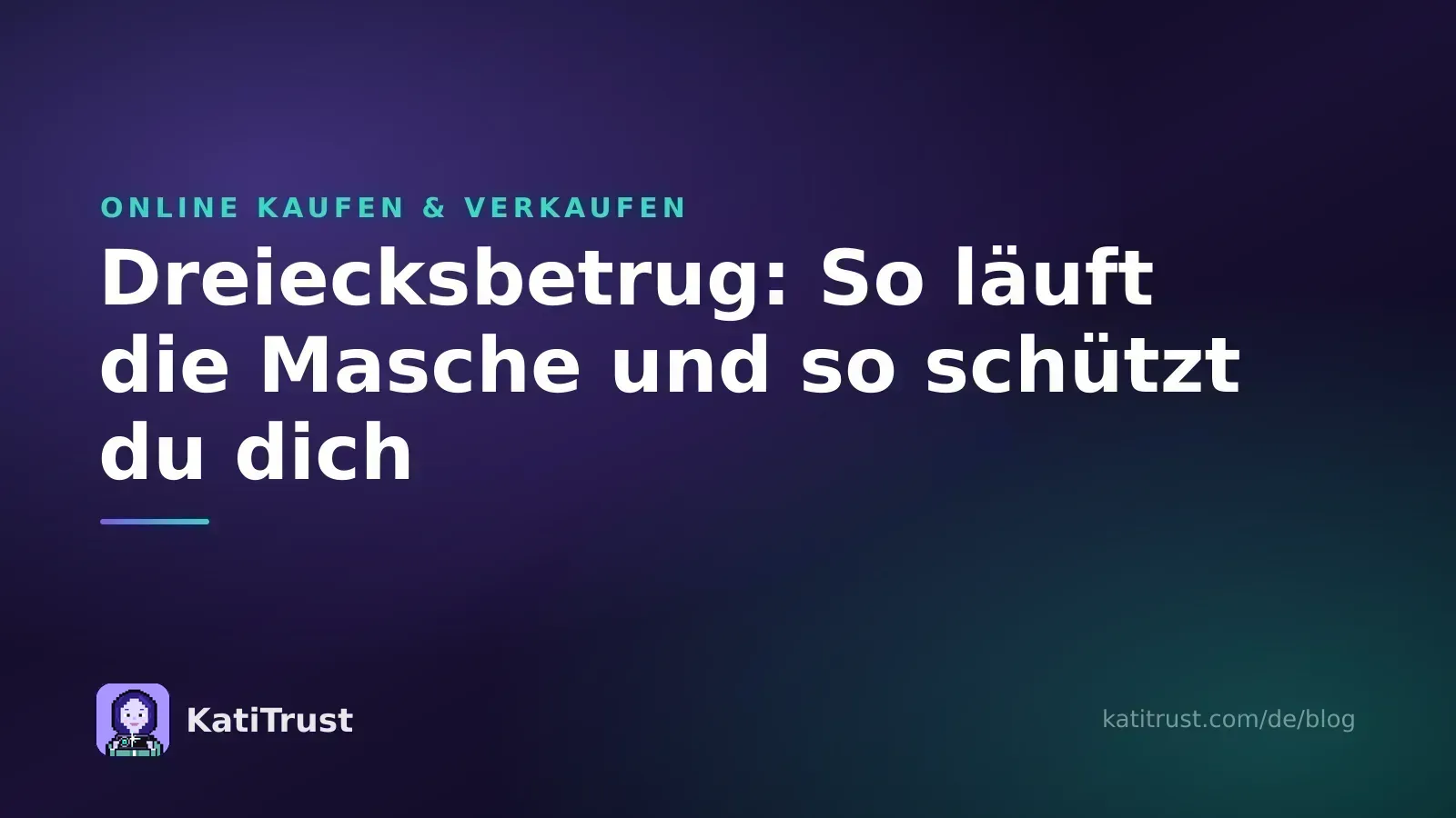 Titelbild: Dreiecksbetrug, so läuft die Masche und so schützt du dich