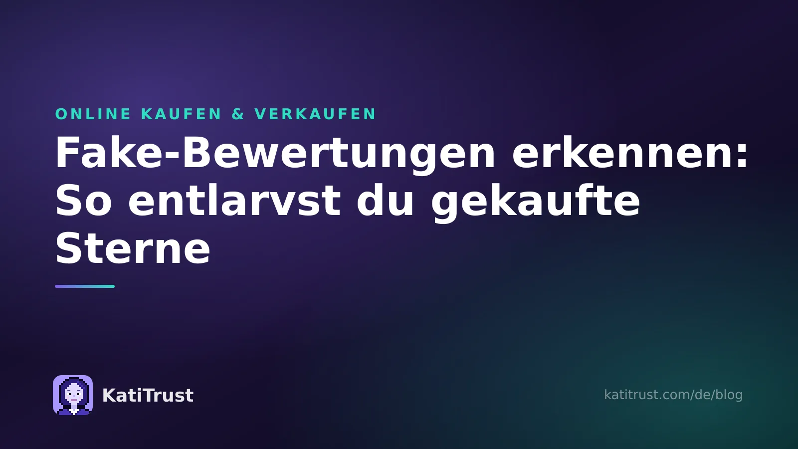 Titelbild: Fake-Bewertungen erkennen, so entlarvst du gekaufte Sterne