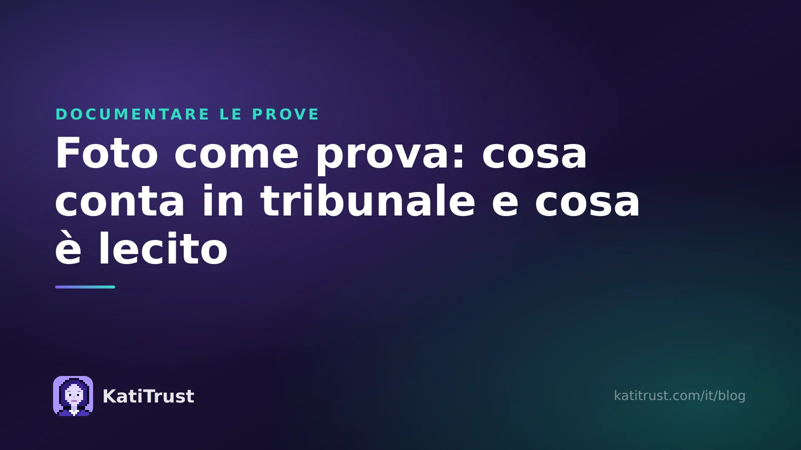 Immagine di copertina: foto come prova, cosa conta in tribunale e cosa è lecito