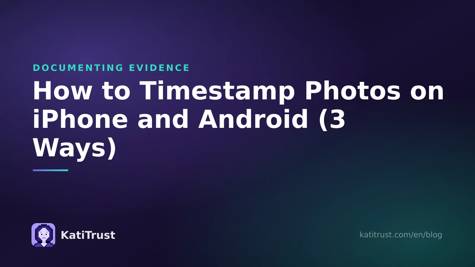 Cover image: how to timestamp photos on iPhone and Android, three ways compared