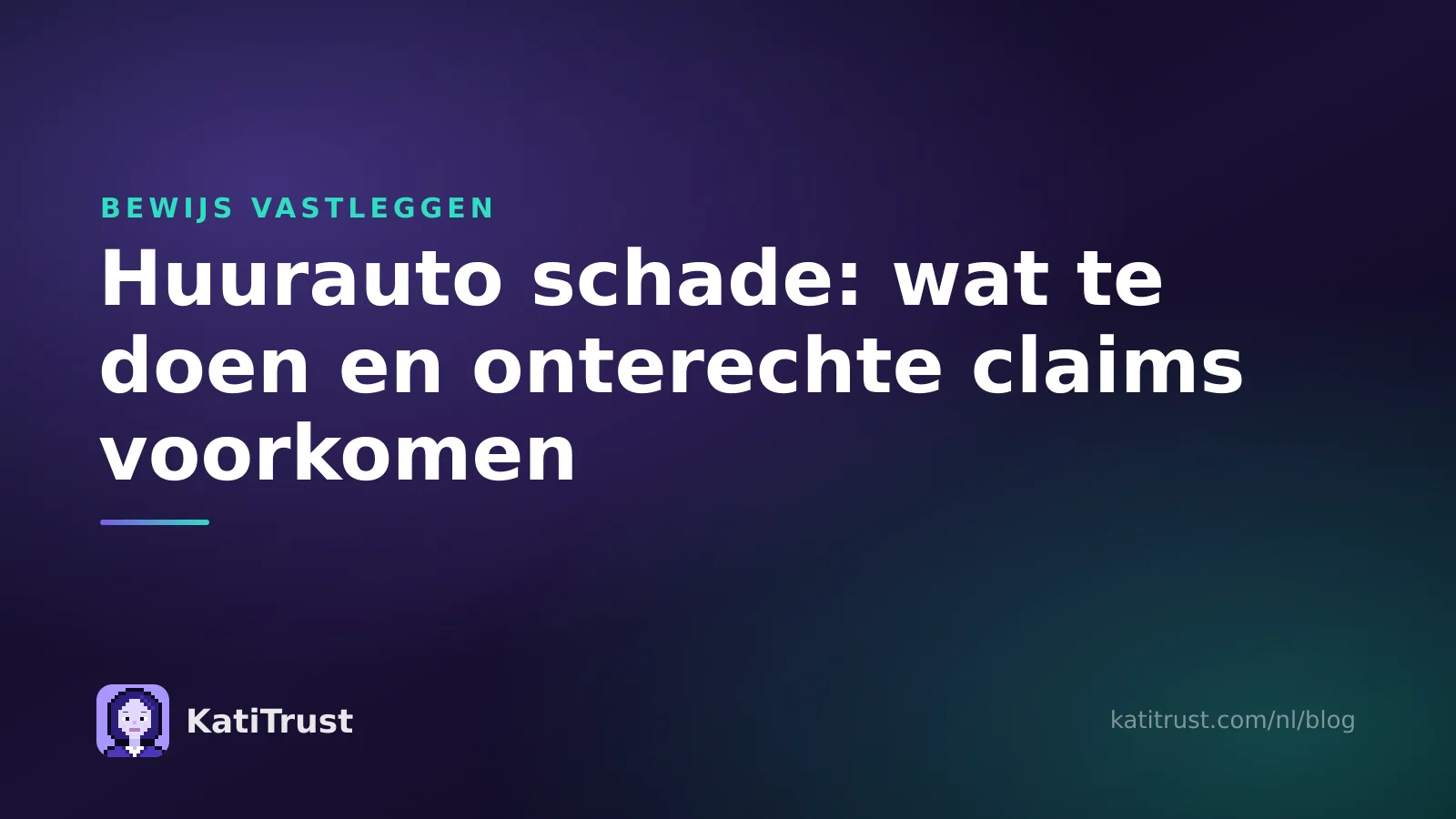 Omslagafbeelding: huurauto schade, wat te doen en hoe je onterechte schadeclaims voorkomt