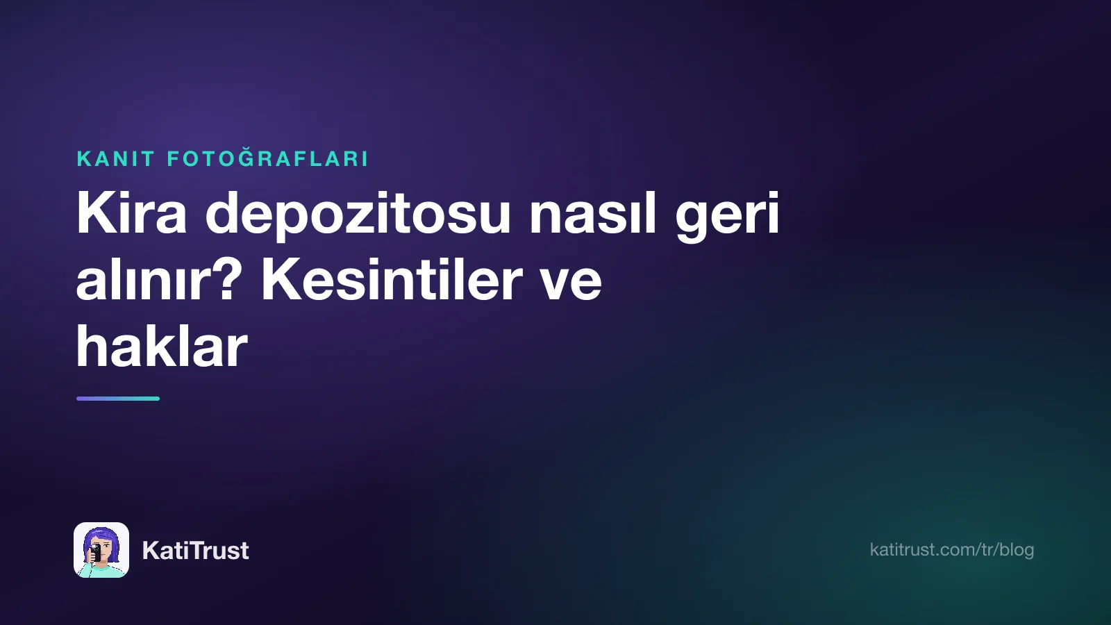 Kapak görseli: kira depozitosu nasıl geri alınır, kesintiler ve haklar