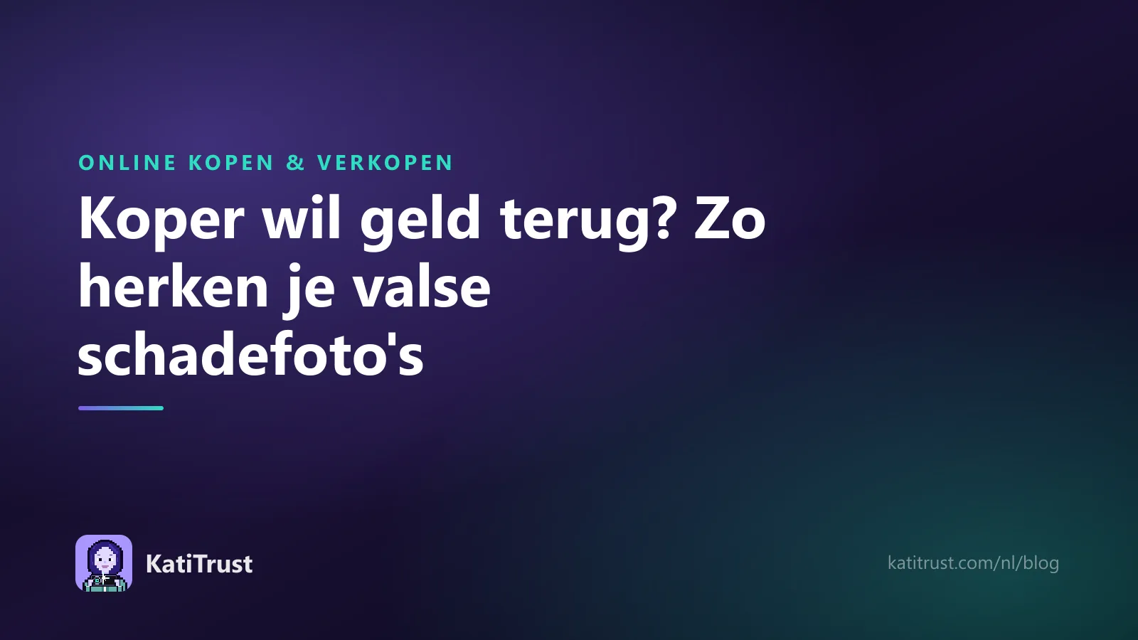 Omslagafbeelding: koper wil geld terug, zo herken je valse schadefoto's