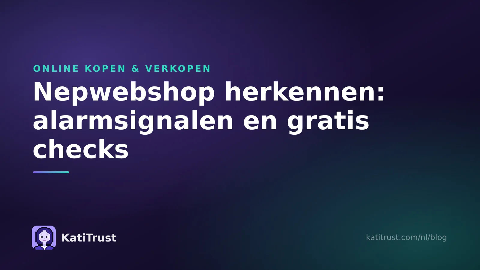 Omslagafbeelding: nepwebshop herkennen, alarmsignalen en gratis checks