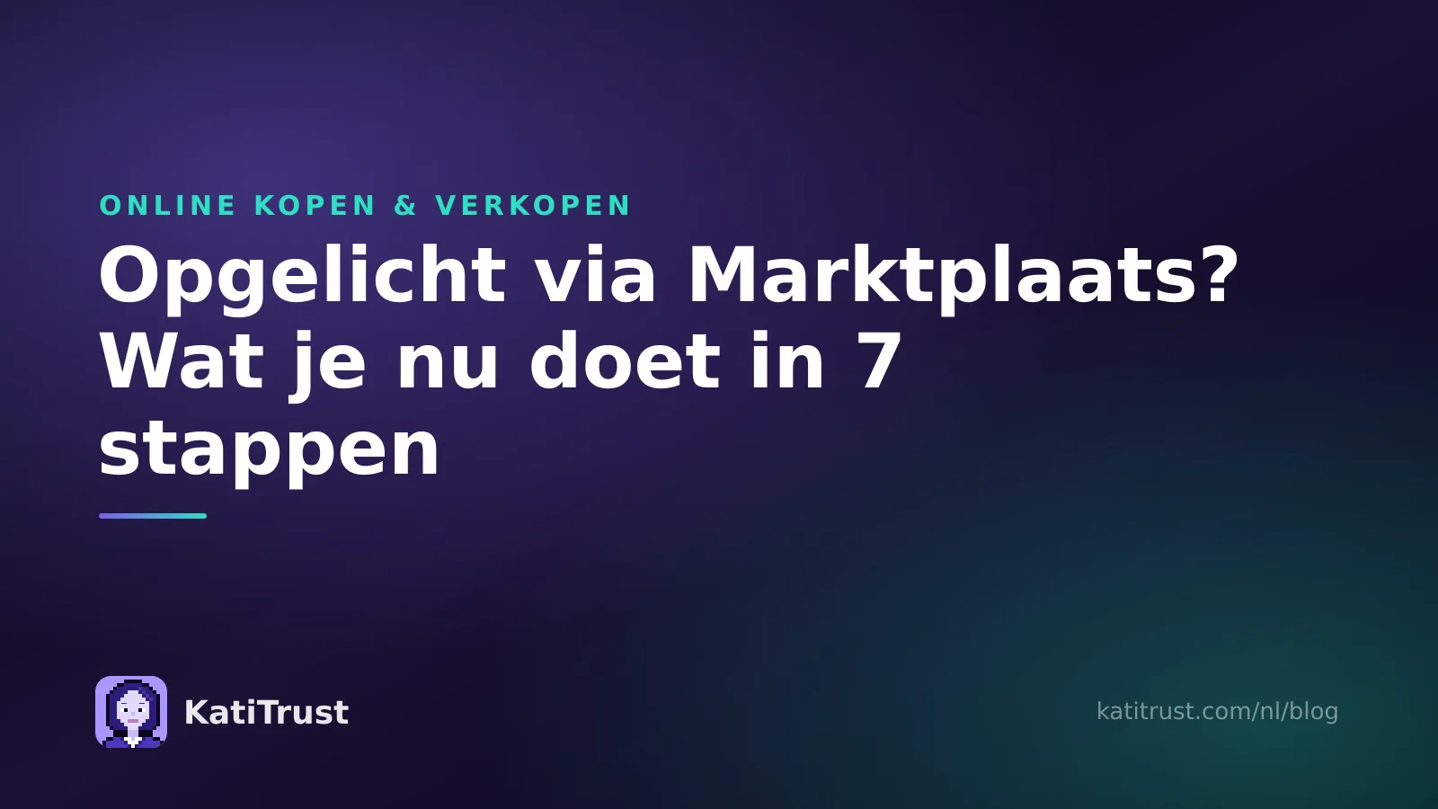 Omslagafbeelding: opgelicht via Marktplaats, wat je nu doet in zeven stappen