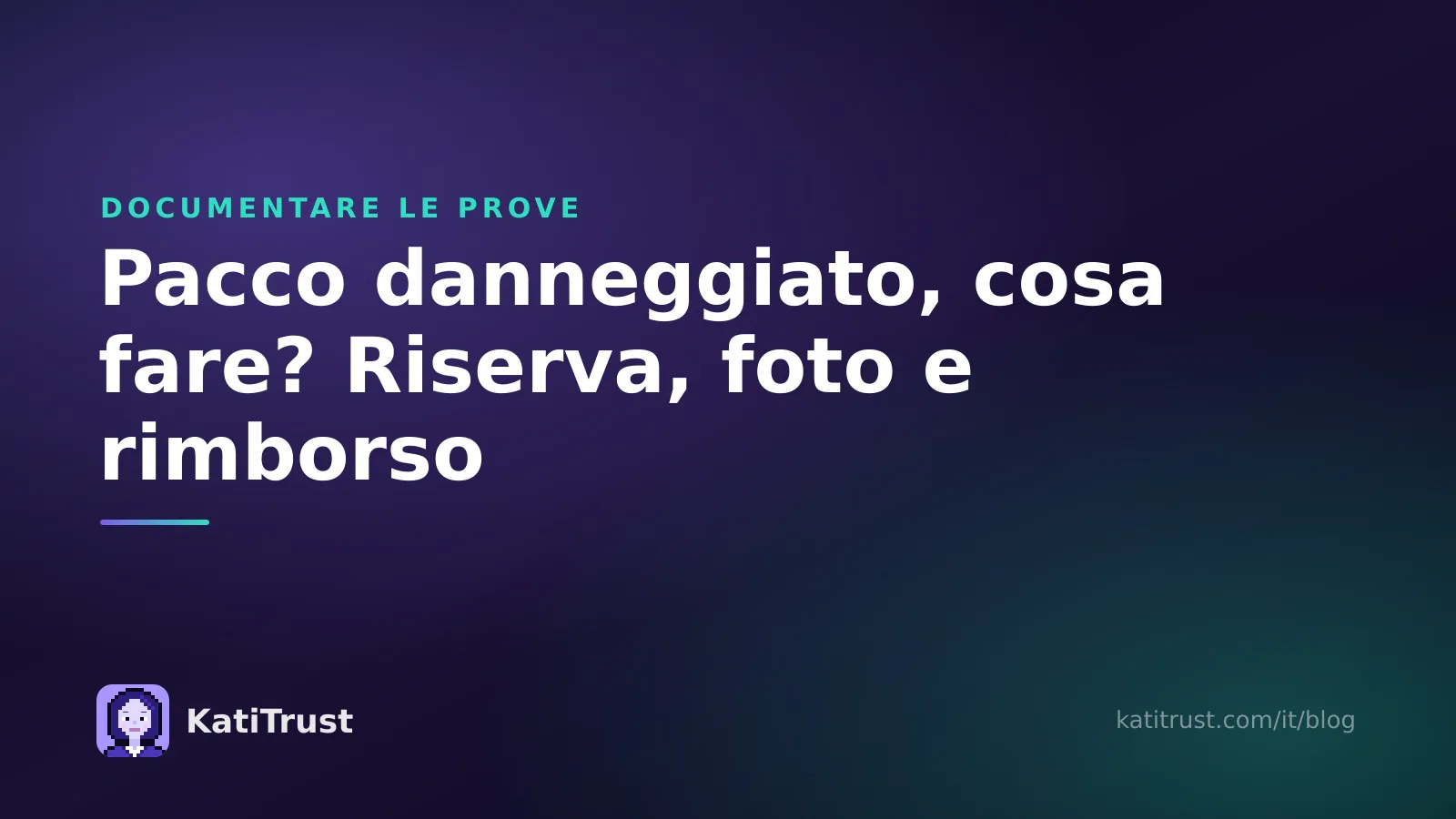 Immagine di copertina: pacco danneggiato, cosa fare con riserva, foto e richiesta di rimborso