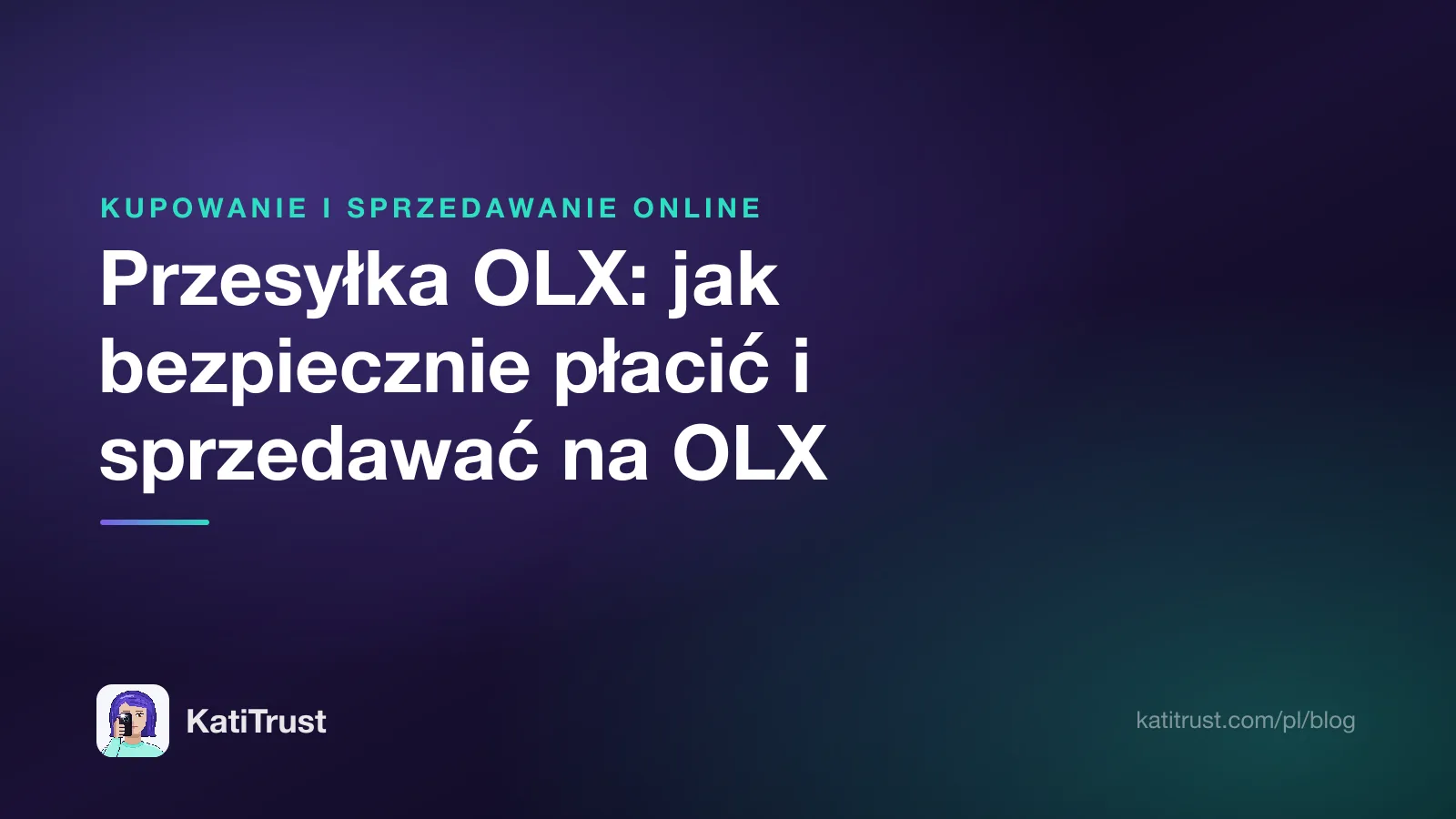 Grafika tytułowa: Przesyłka OLX, bezpieczne płatności dla kupujących i sprzedających