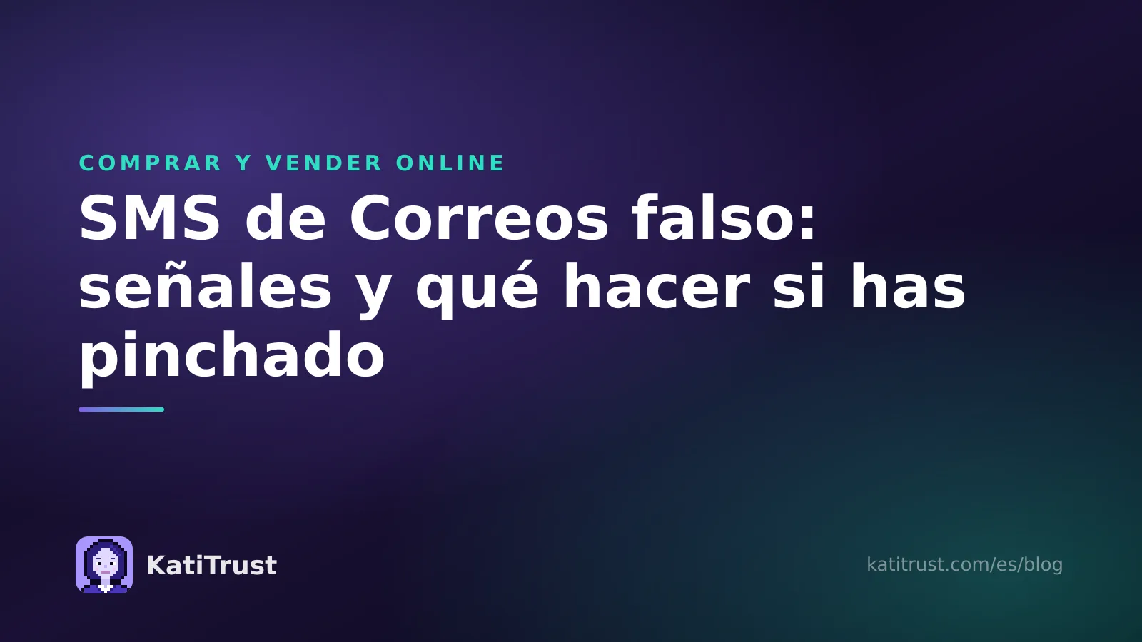 Imagen de portada: SMS de Correos falso, señales de alerta y qué hacer si has pinchado en el enlace