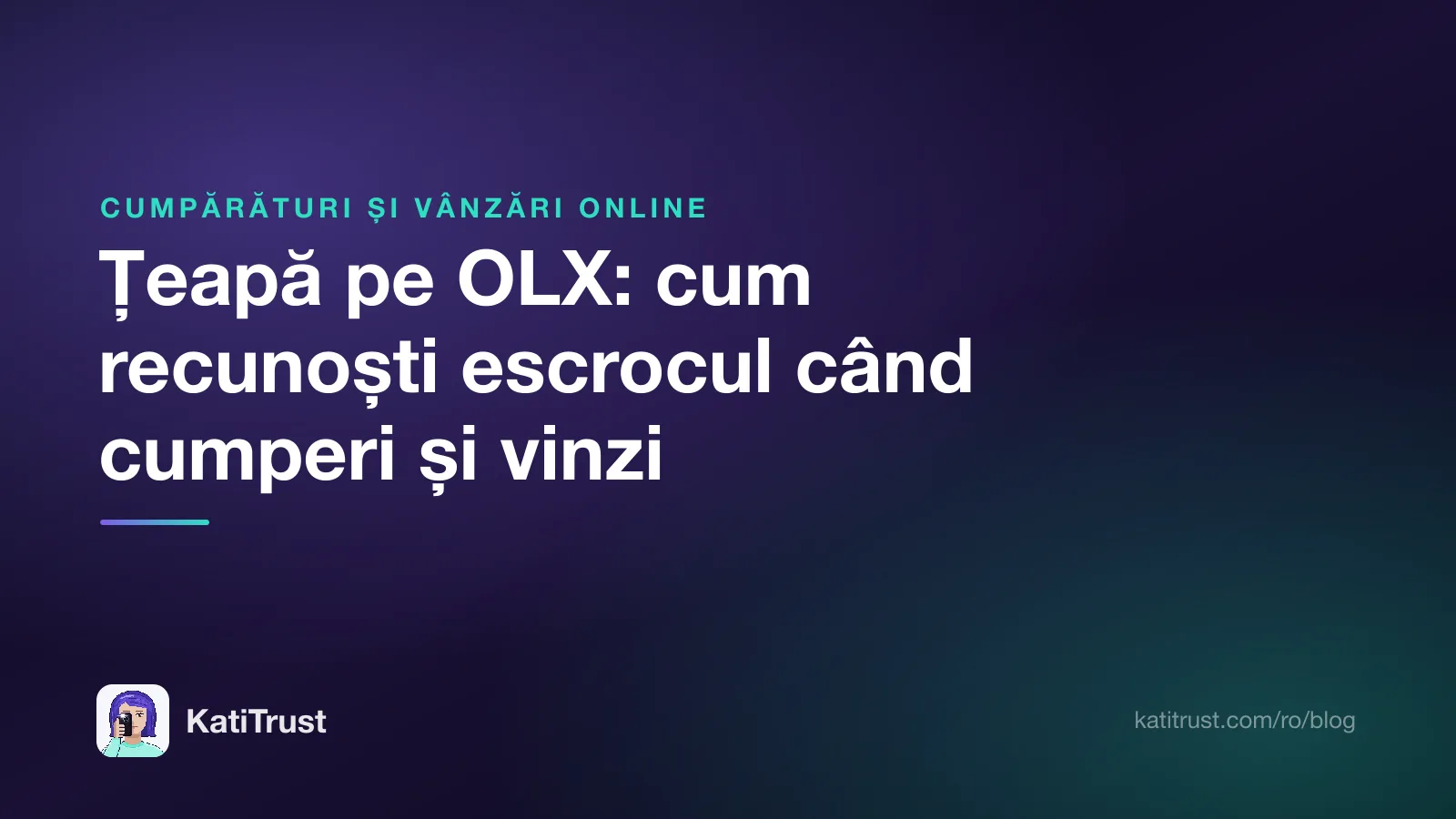 Grafică de titlu: țeapă pe OLX, cum recunoști escrocul când cumperi și când vinzi