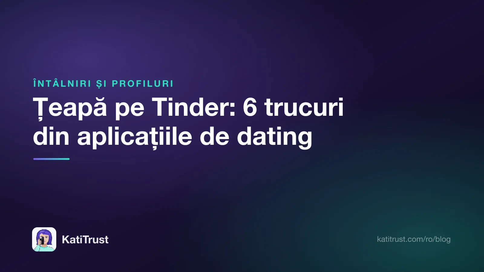 Grafică de titlu: țeapă pe Tinder, șase trucuri din aplicațiile de dating