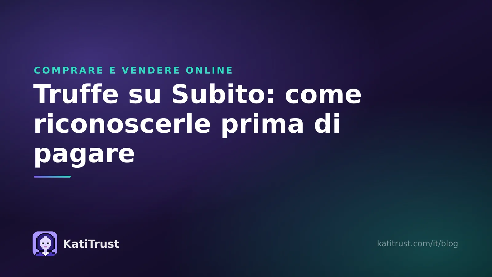Copertina: truffe su Subito, come funzionano e i segnali d'allarme da riconoscere